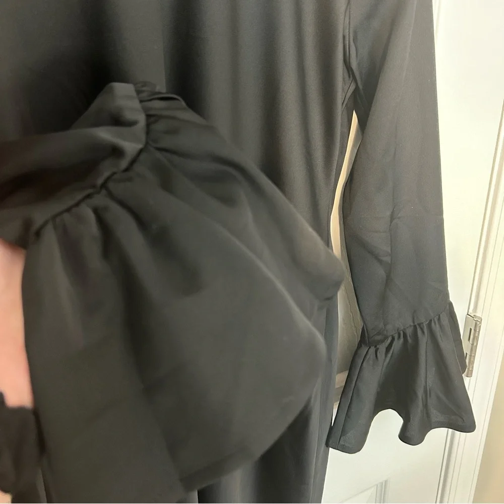 J. Crew Women’s Winter Garden Slip‎ Dress, Black 6